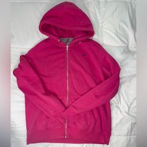 Pink Nike Zip up Jacket